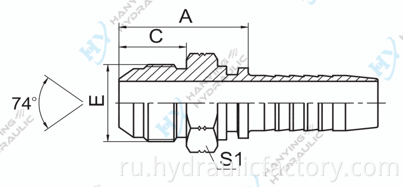 Jic Male 74 Cone 16711 Drawing